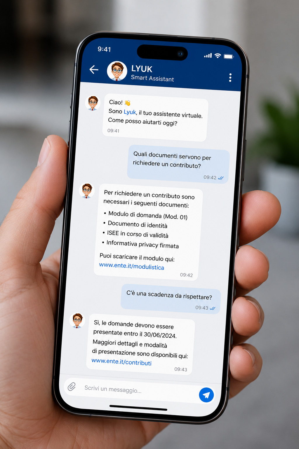 Animarobot assistente digitale con intelligenza artificiale
